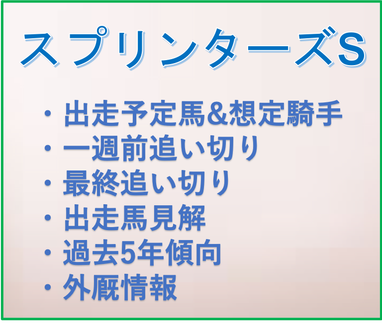 馬券 テイクオーバーターゲット 単勝 スプリンターズステークス